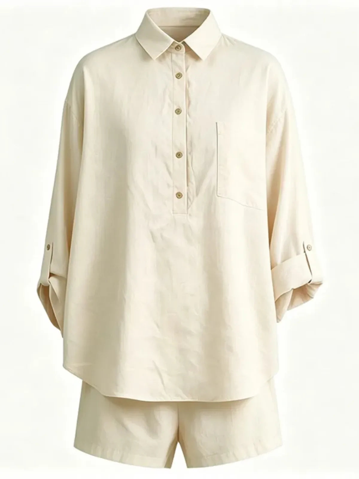 Ensemble Chemise et Short Adèle, à poches