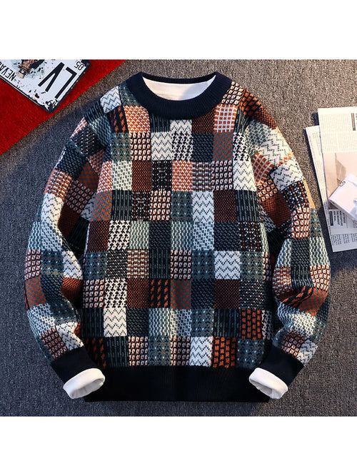 Barnabé Pull à carreaux