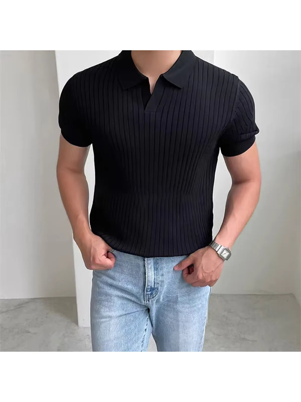 Raphaël Polo tricoté