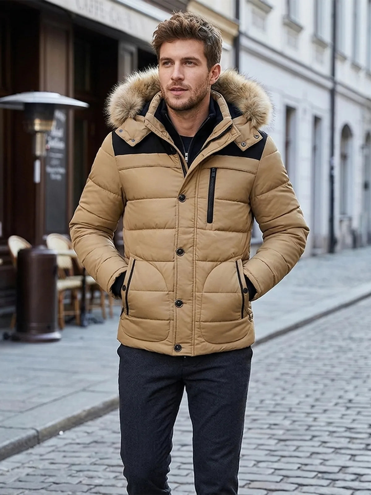 Ambroise Parka col fourrure