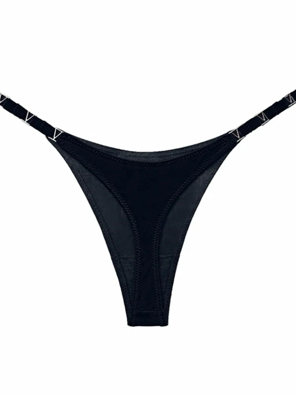 String Soie Glacée, taille basse